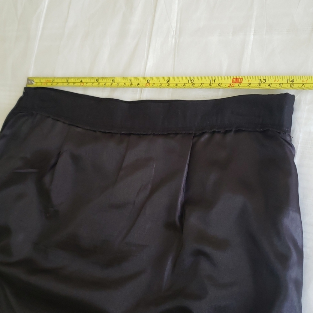 St.John NEW Balloon Skirt Mesh Top Women's BLACK & WHITE NWT - Picture 7 of 15